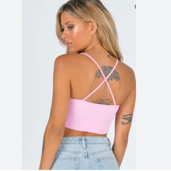Princess Polly Sin City Crop top - size US 0 - Picture 5 of 5
